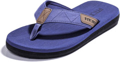 FITORY Men's Flip-Flops, Thongs Sandals Comfort Slippers for Beach