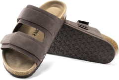 FITORY Mens Classic Sandals with Two Straps Beach Slides for Summer Size 7-13.5